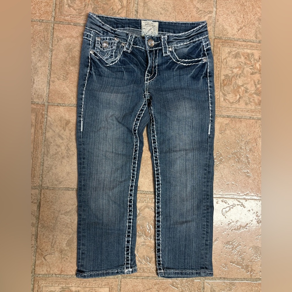 Crop capris jeans